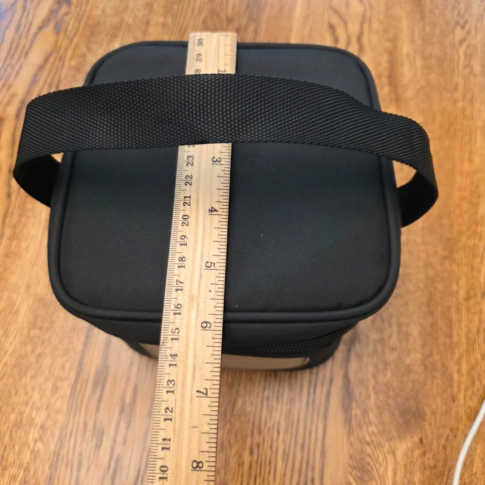 Medela Breast Milk Cooler Bag Black Insulated Zip Case with Handle Shower Gift